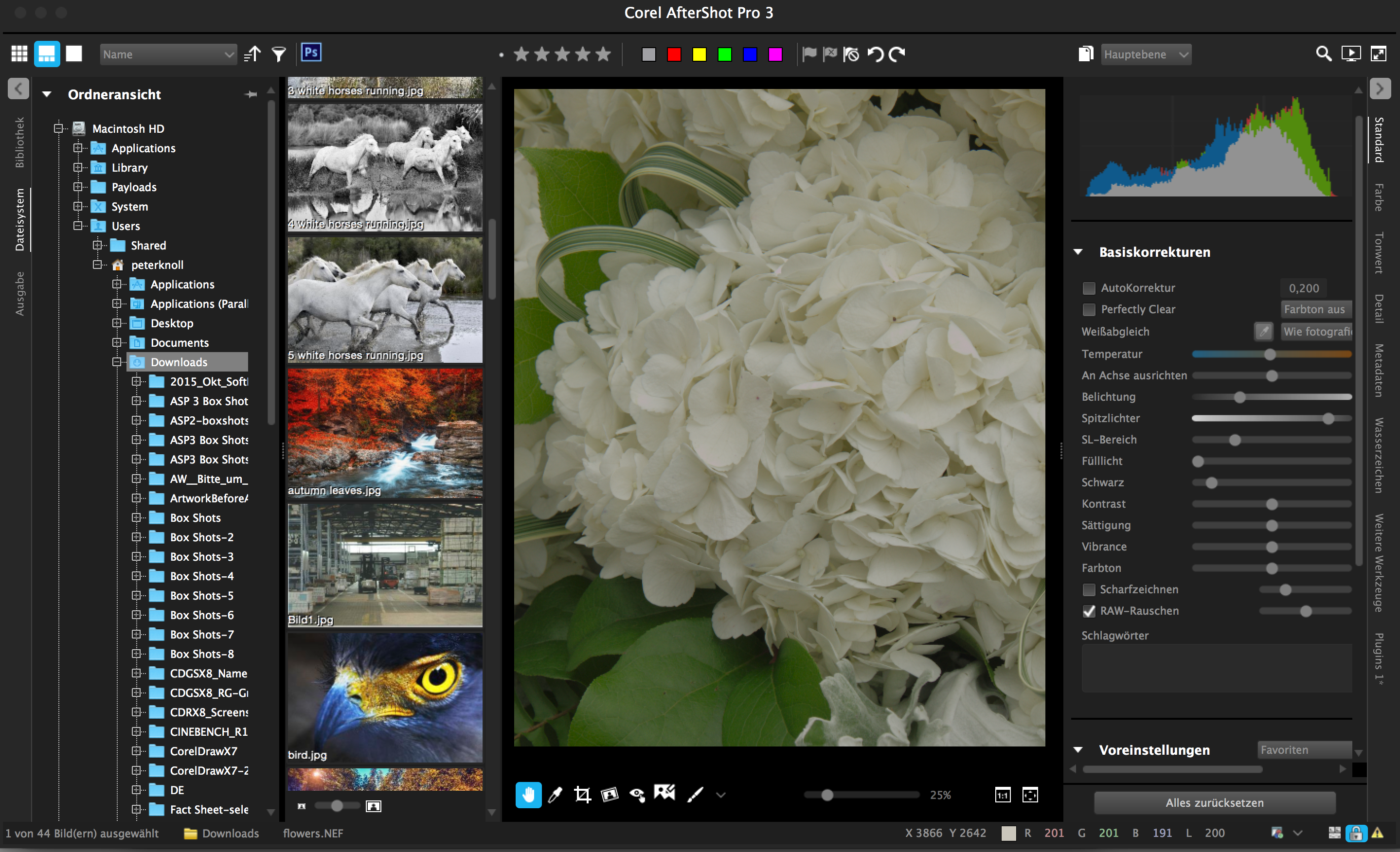 Corel Aftershot Pro 3 vs Adobe Lightroom