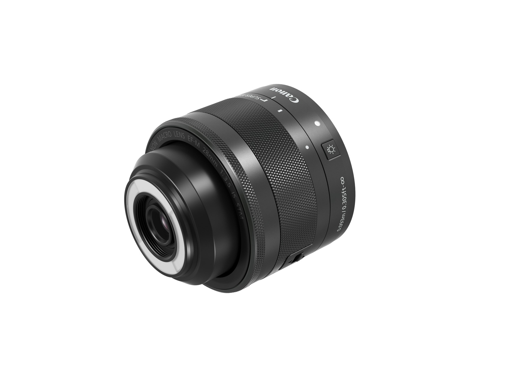 Canon EF-M 28mm F3.5 Macro IS STM: Makro-Objektiv mit eingebautemRinglicht für die EOS-M-Serie