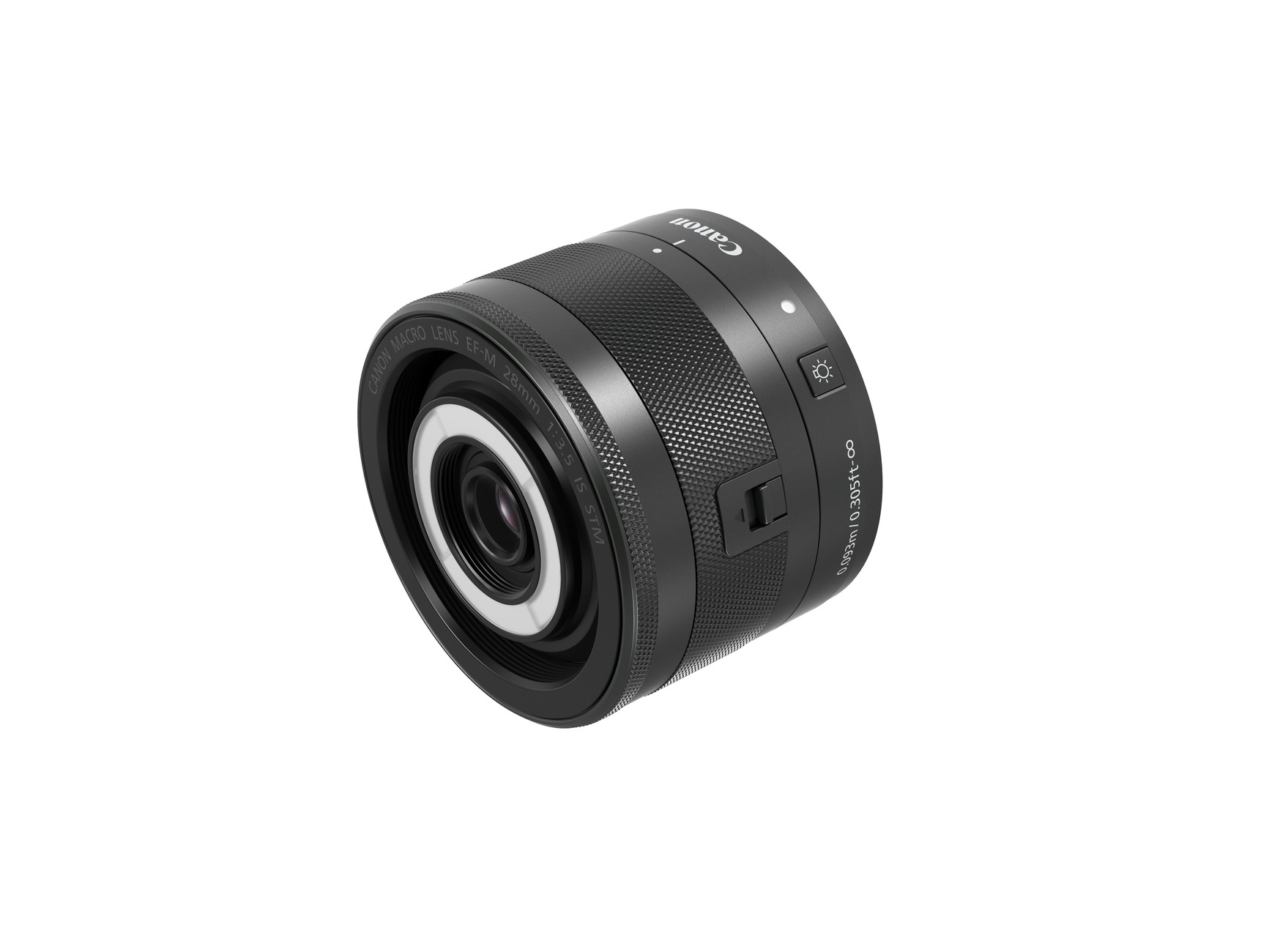Canon EF-M 28mm F3.5 Macro IS STM: Makro-Objektiv mit eingebautemRinglicht für die EOS-M-Serie