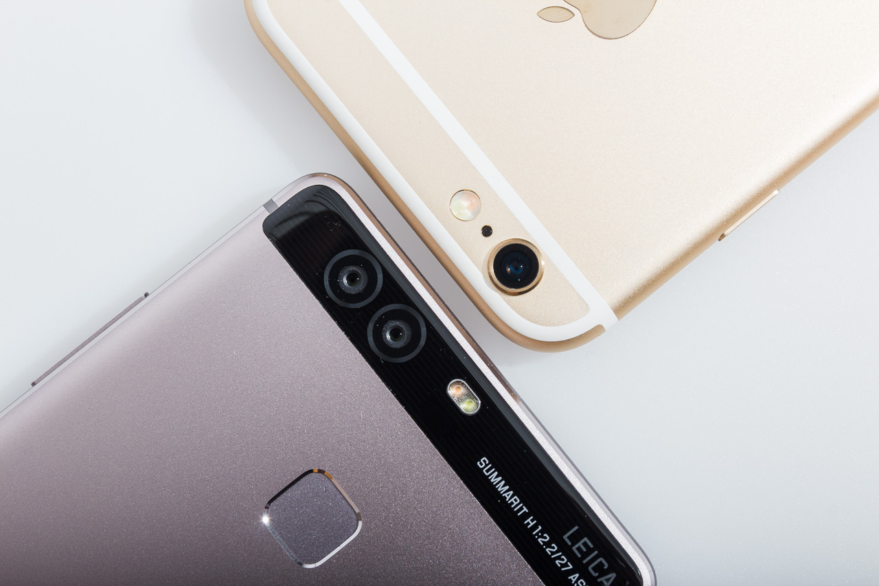 Huawei P9 versus iPhone 6S