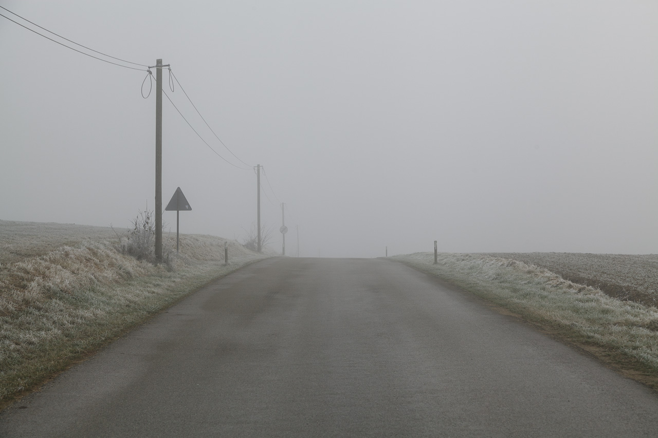 Fotografieren in Niederbayern im Nebel