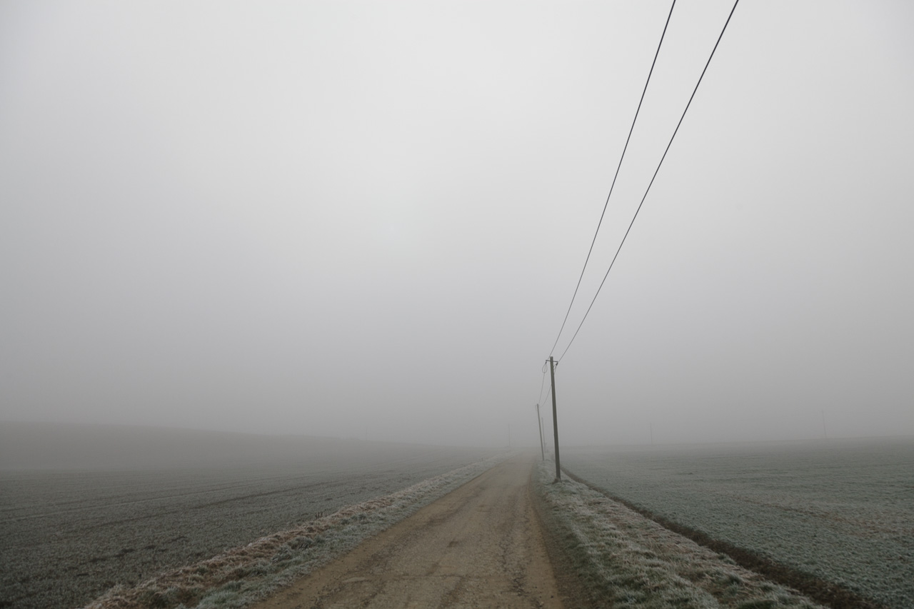 Fotografieren in Niederbayern im Nebel