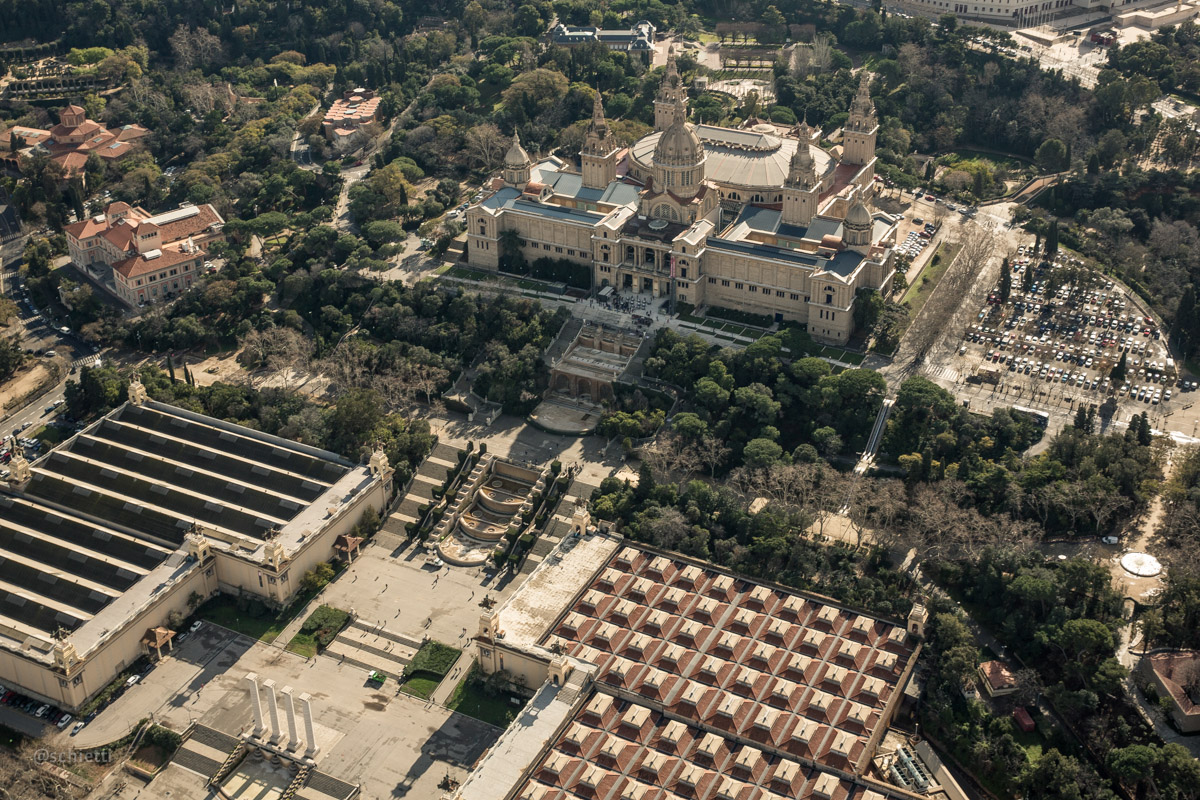 Barcelona von Oben ©Vitor Schietti