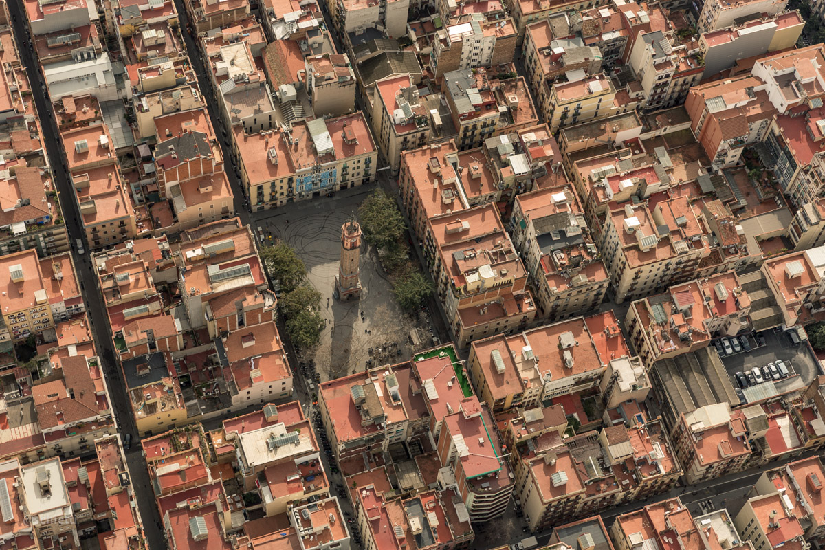 Barcelona von Oben ©Vitor Schietti