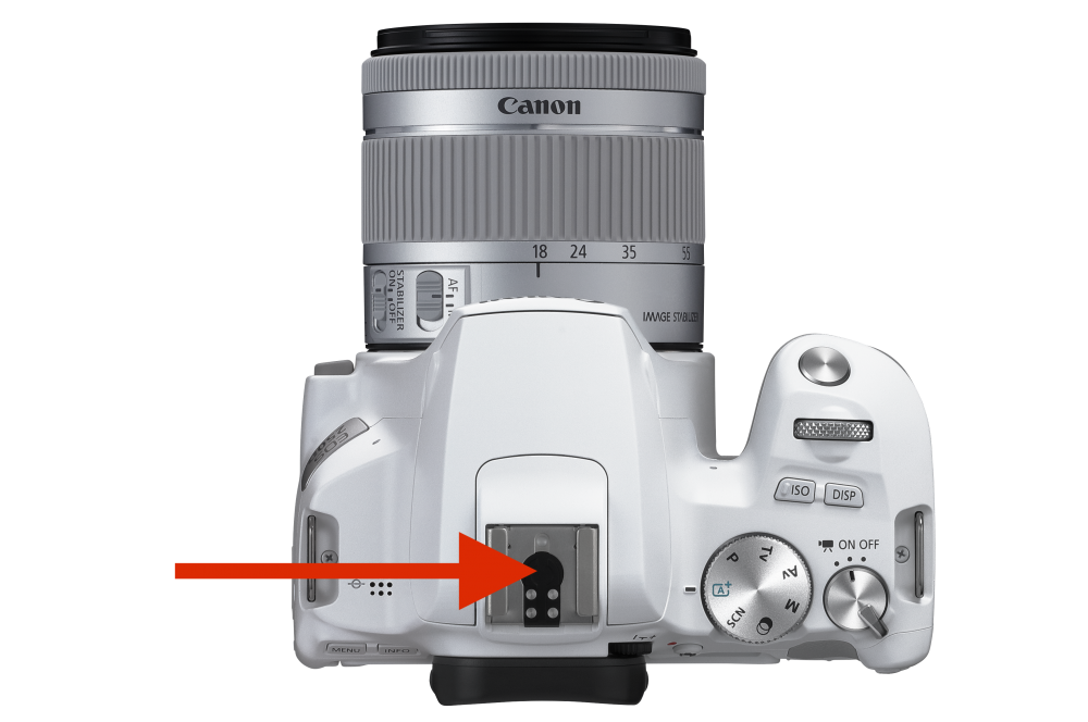 Blitze für Canon EOS 250D, 2000D und 4000D