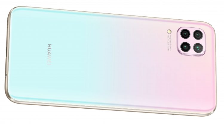 Rückansicht Huawei P40 lite mit 4 Kameras