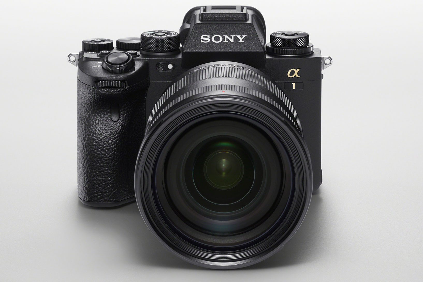 Sony Alpha 1 Kamera Frontansicht